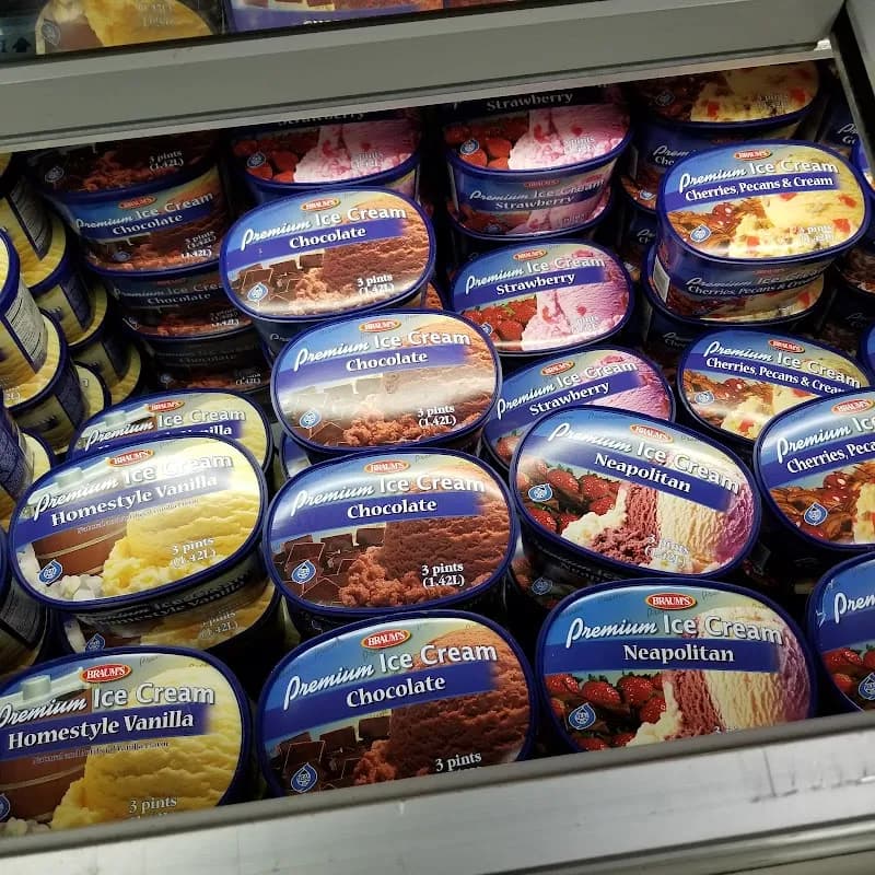 View of Braums Ice Cream & Dairy Strs in Azle, TX