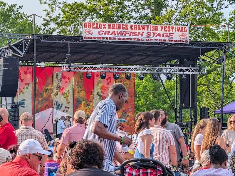 Breaux Bridge Crawfish Festival event venue in Lafayette, LA