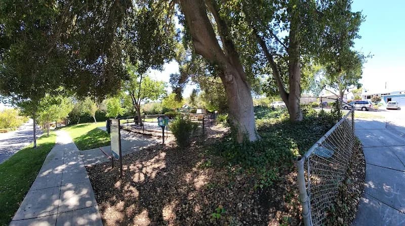 View of Brentwood Park in Redwood City, CA