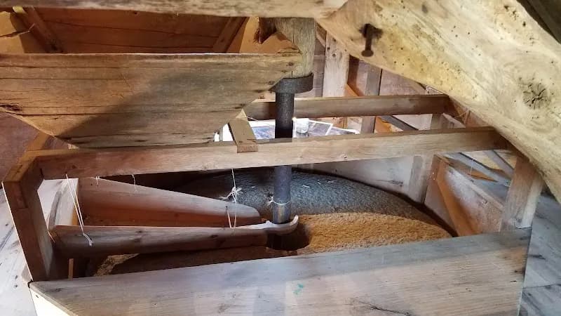 View of Brewster Windmill / Higgins Farm Windmill in Cape Cod, MA