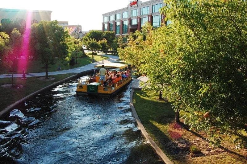Bricktown Water Taxi tourist attraction in Oklahoma City, OK