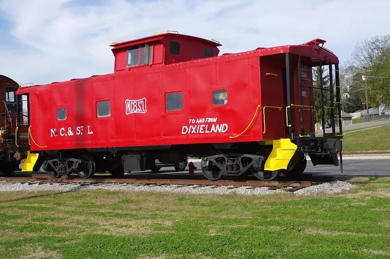 View of Bridgeport Depot Museum in Bridgeport, AL