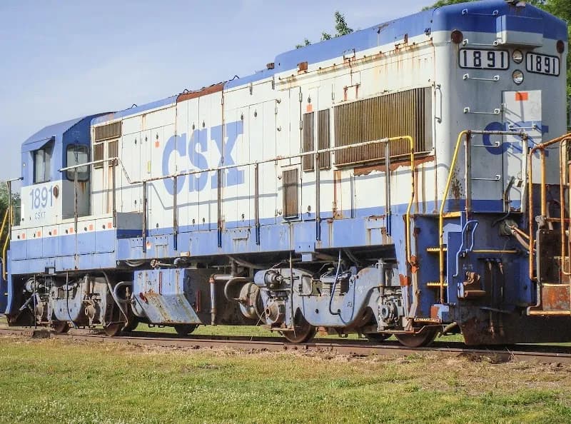 View of Bridgeport Depot Museum in Bridgeport, AL