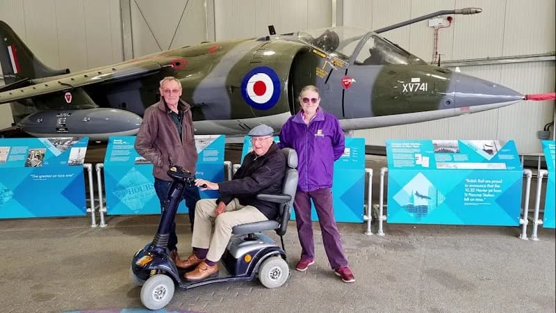 View of Brooklands Museum in Weybridge, London