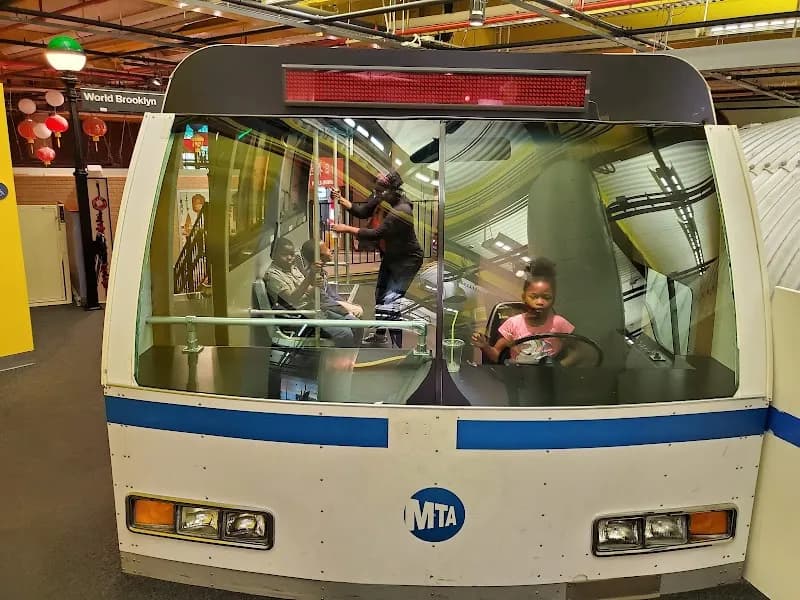 View of Brooklyn Children's Museum in New York City, NY