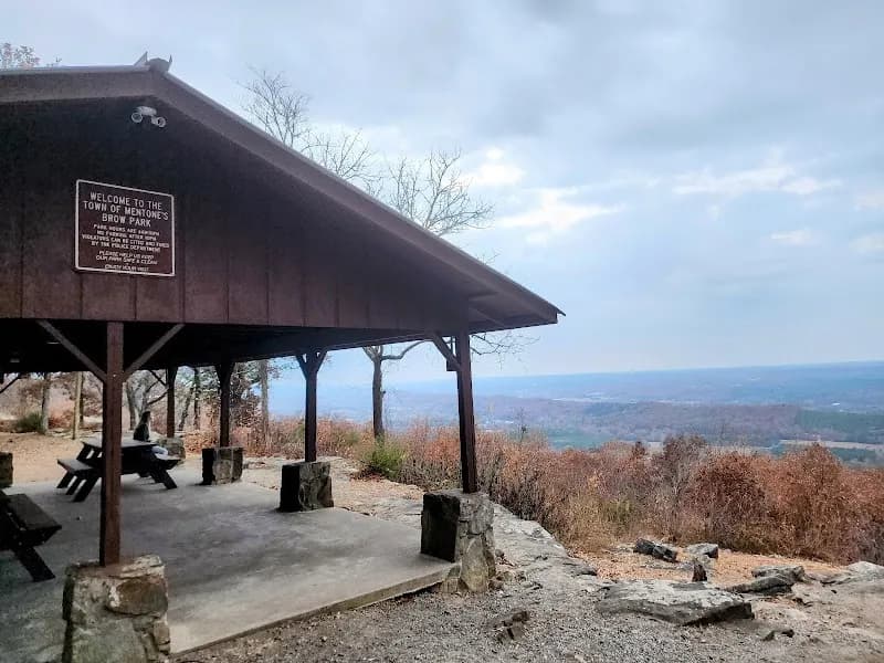 View of Brow Park in Mentone, AL