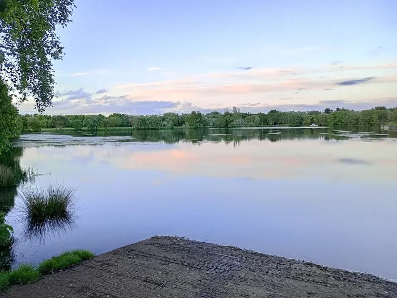 View of Brunstane Hall Nature Reserve in Musselburgh, Scotland