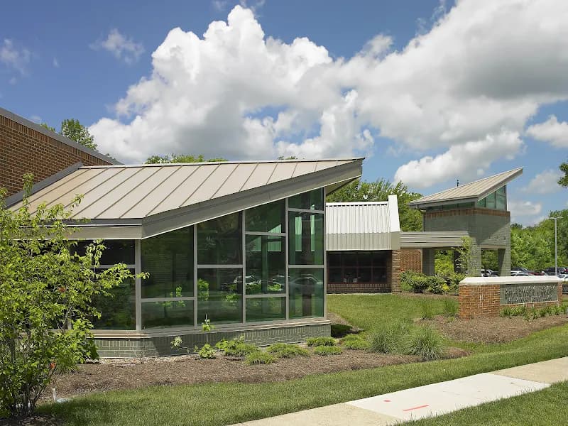 View of Brunswick Library in Brunswick, OH