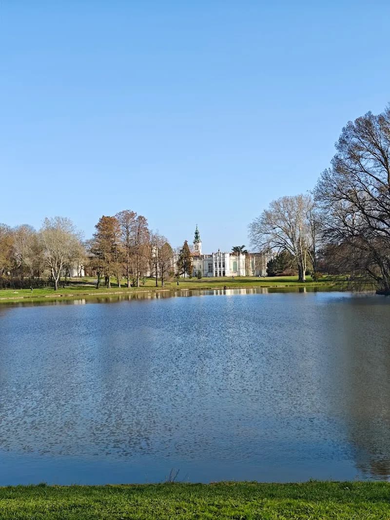 View of Brunszvik Castle in Martonvásár, Budapest