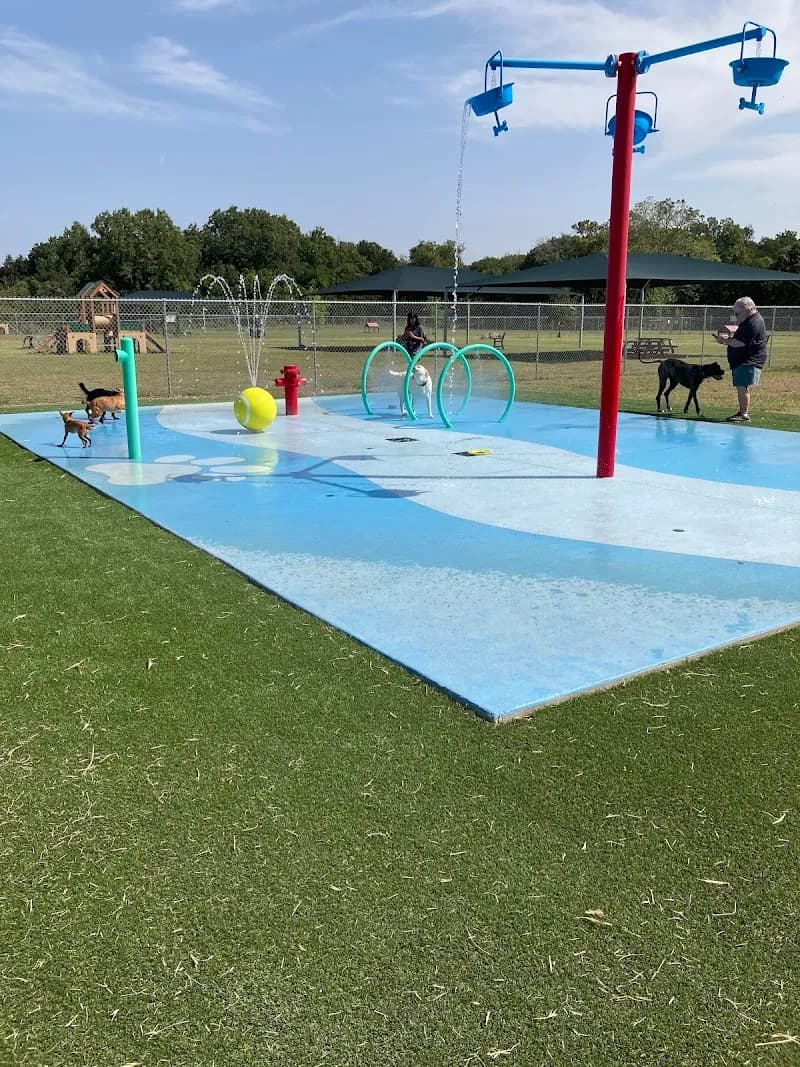 View of Brushy Creek Dog Park in Round Rock, TX