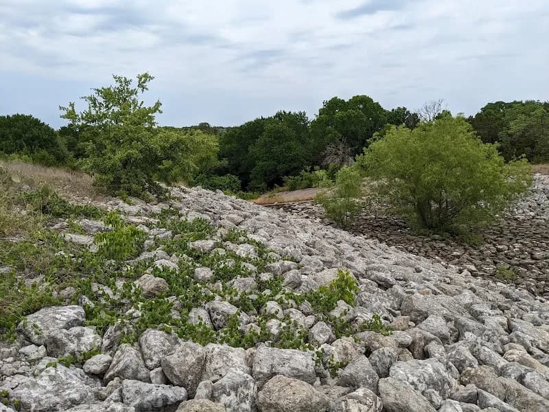 View of Brushy Creek Regional Trail in Avery Ranch, TX