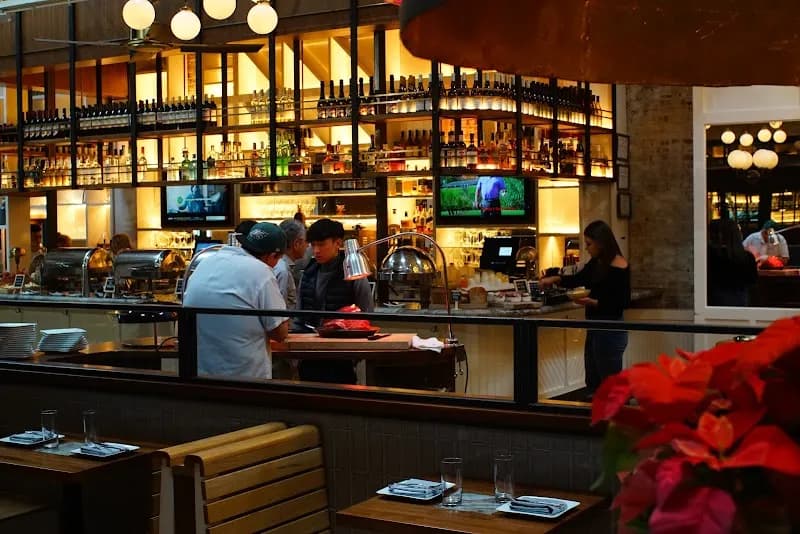 View of Bryn Mawr Village in Bryn Mawr, PA