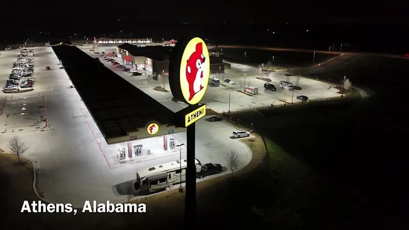 View of Buc-ee's in Mentone, AL