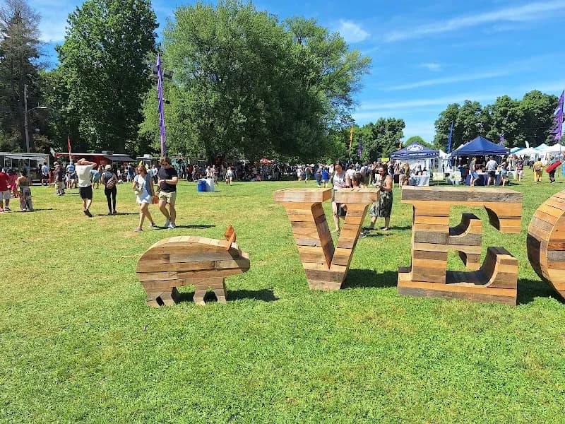 View of Buchanan Park in Lancaster, PA
