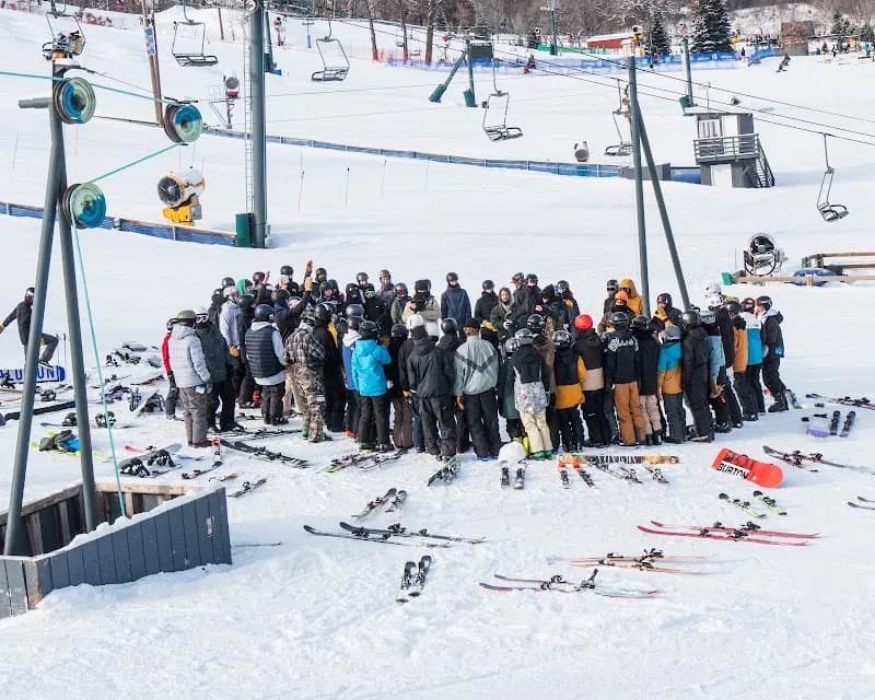 View of Buck Hill in Burnsville, MN