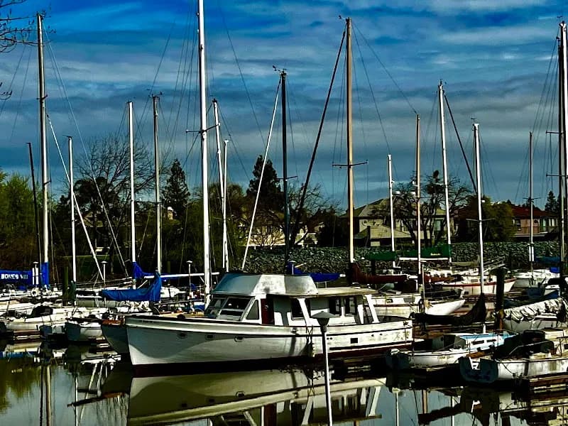 View of Buckley Cove Park in Stockton, CA