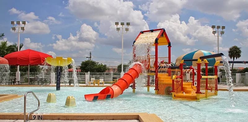Bucky Dent Park water park in Hialeah, FL