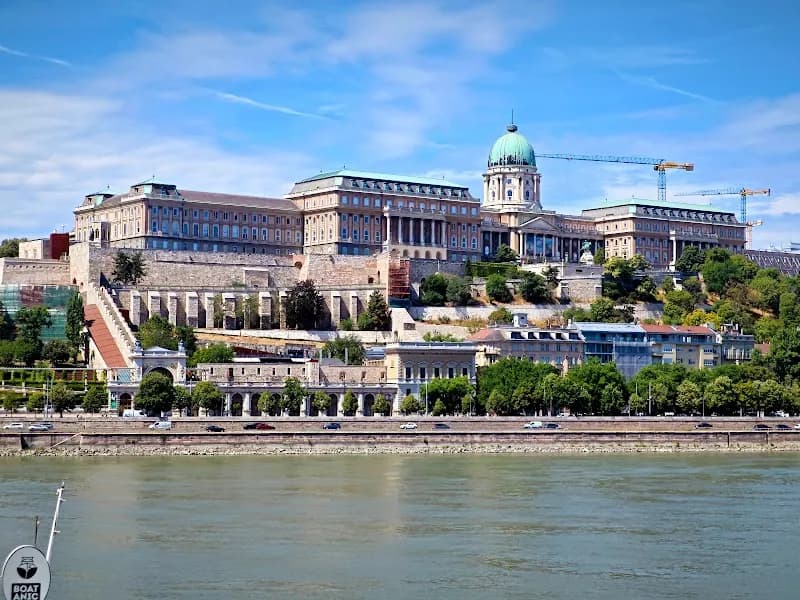 View of Buda Castle in Budaörs, Budapest
