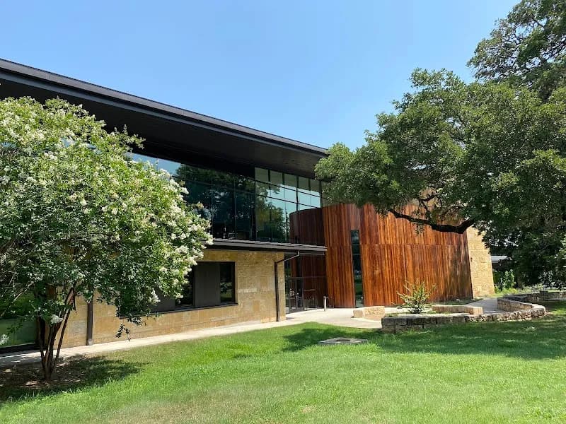 View of Buda City Hall & Library in Buda, TX