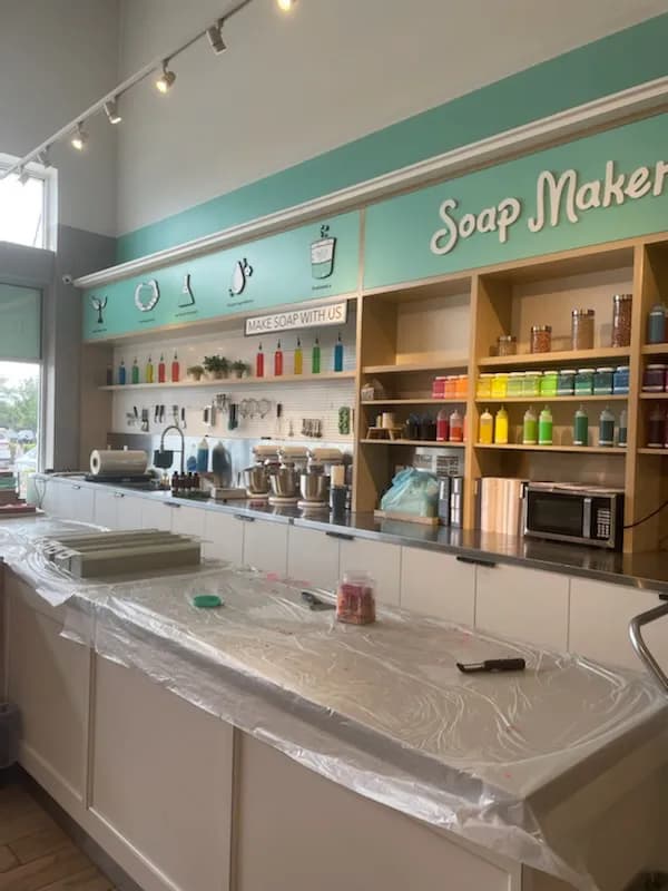 View of Buff City Soap in Elmwood Village, NY