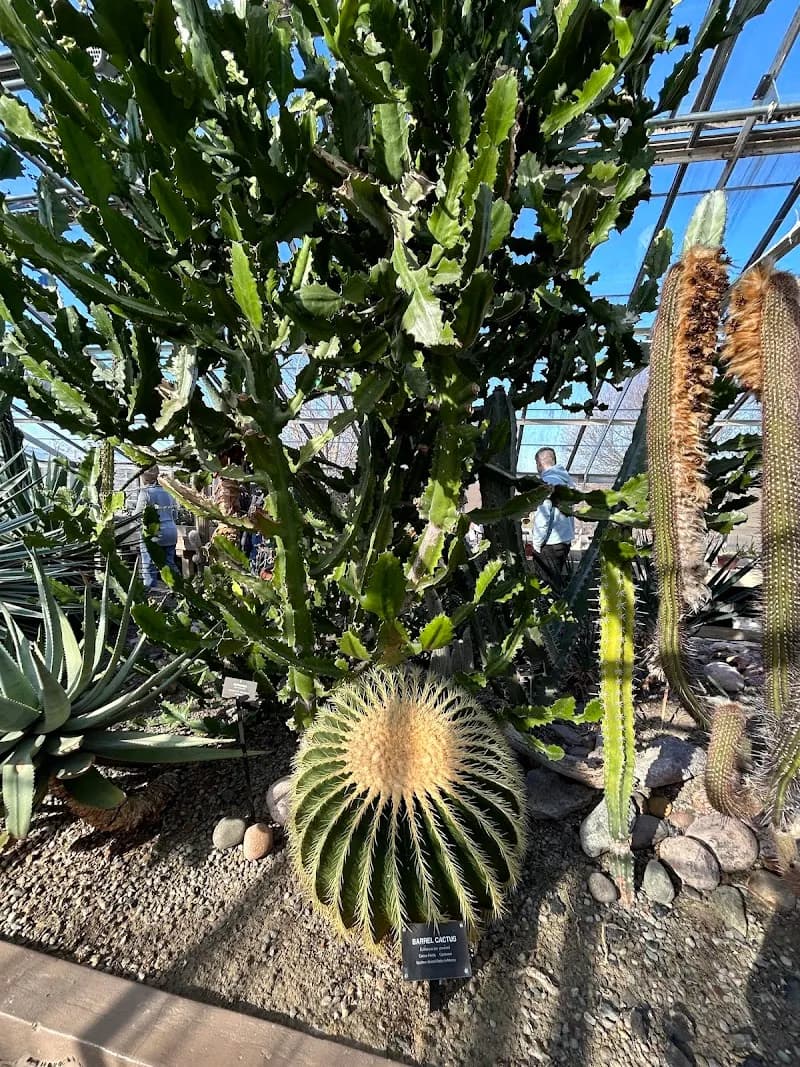 View of Buffalo and Erie County Botanical Gardens in Hamburg, NY