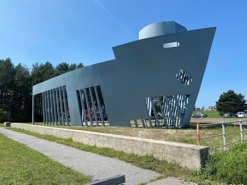 View of Bug Light Park in Portland ME, ME
