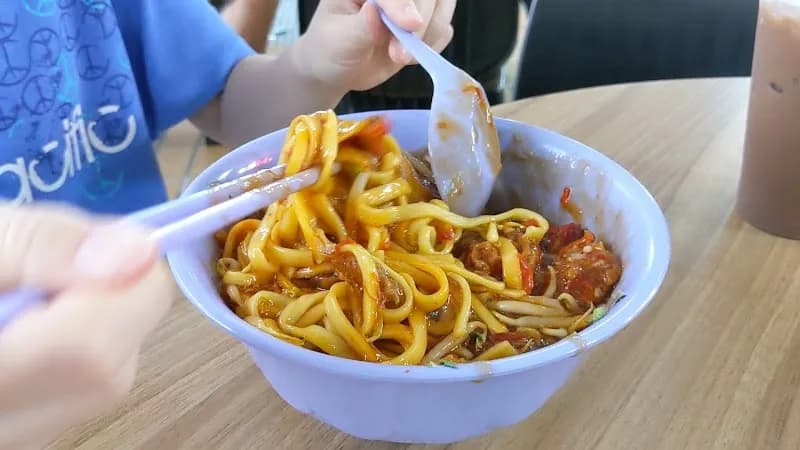 View of Bukit Batok Food Centre in Bukit Batok, SG