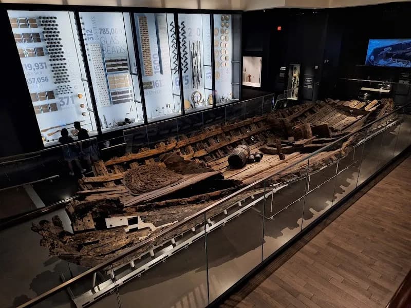 View of Bullock Texas State History Museum in Austin, TX