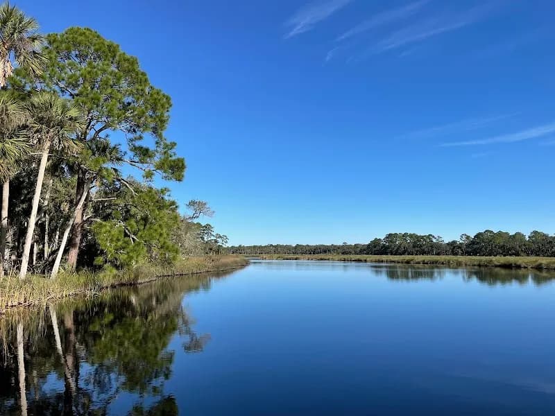 View of Bulow Plantation Ruins Historic State Park in Daytona Beach, FL