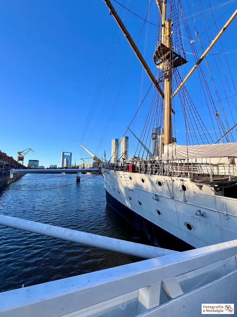 View of Buque Museo Fragata A.R.A. "Presidente Sarmiento" in La Boca, BA
