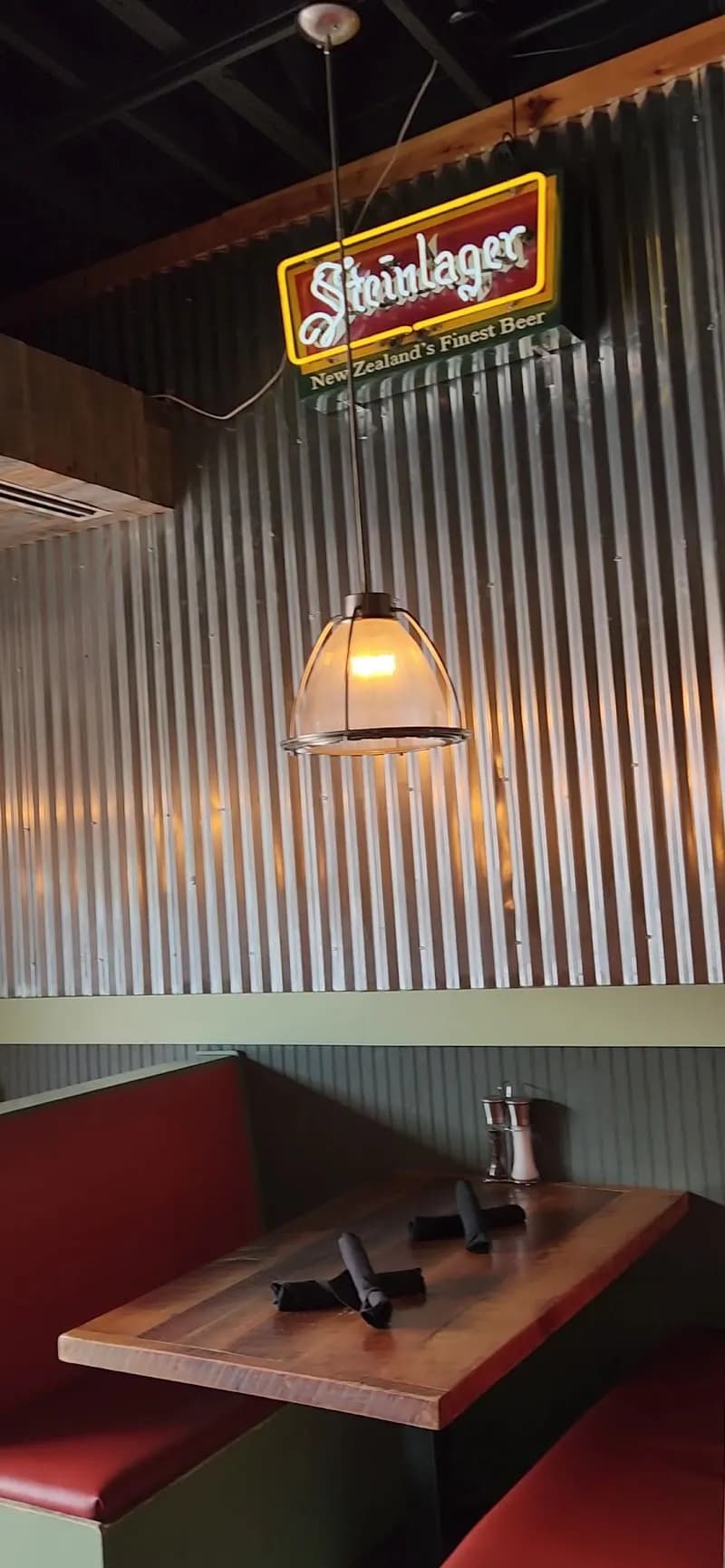 View of Burger Bach in Carytown, VA