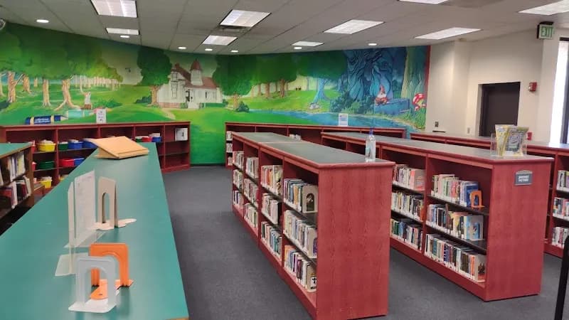 Burleson Public Library library in Burleson, TX