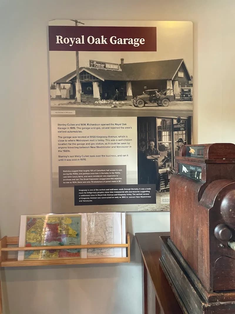 View of Burnaby Village Museum in Burnaby, BC