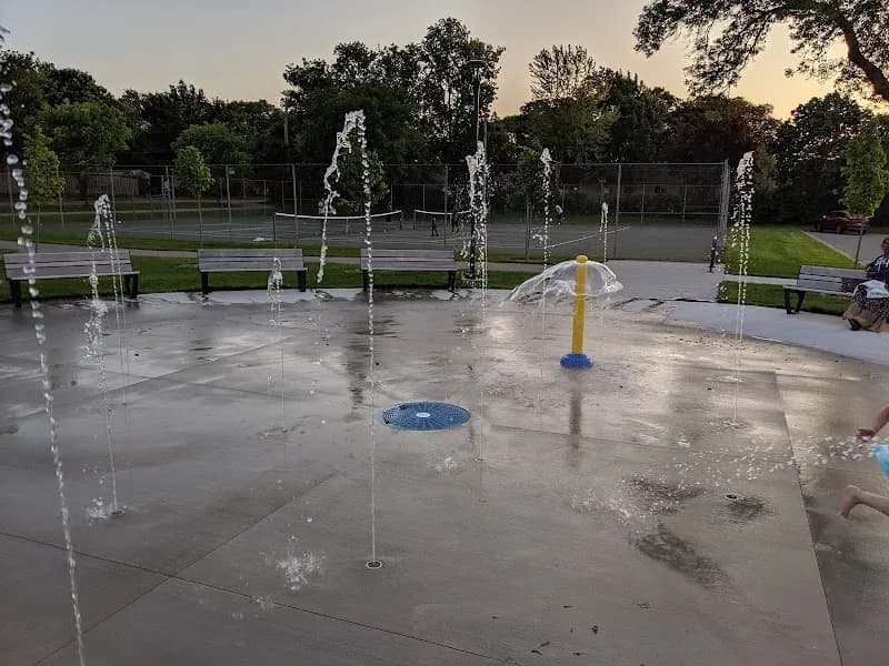 View of Burnes Park in Hopkins, MN