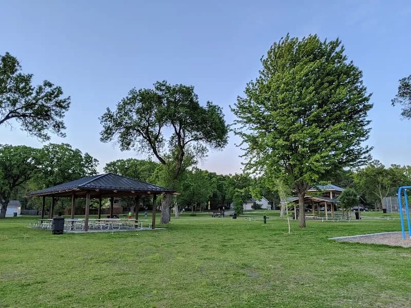 View of Burnes Park in Hopkins, MN