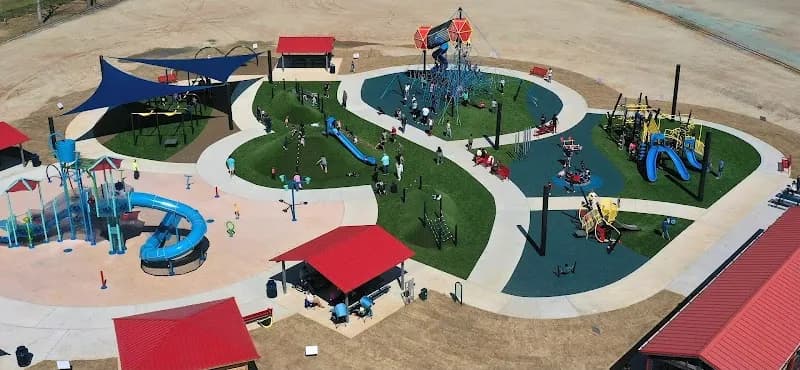 Burns Park Funland playground in Little Rock, AR