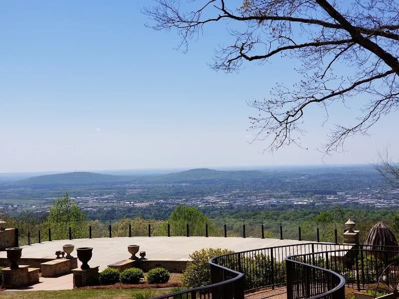 View of Burritt on the Mountain in Huntsville, AL