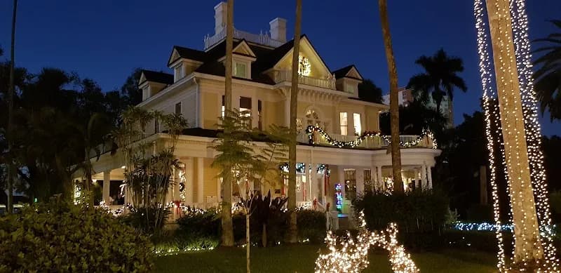 View of Burroughs Home and Gardens in Fort Myers, FL