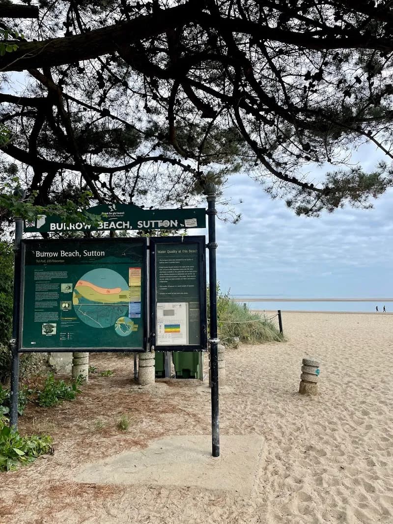 Burrow Beach beach in Sutton, D