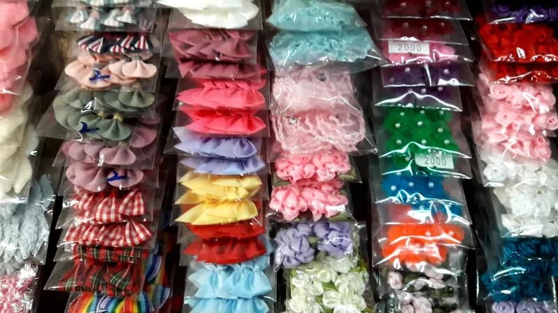 View of Busanjin Market in Busanjin-gu, Busan