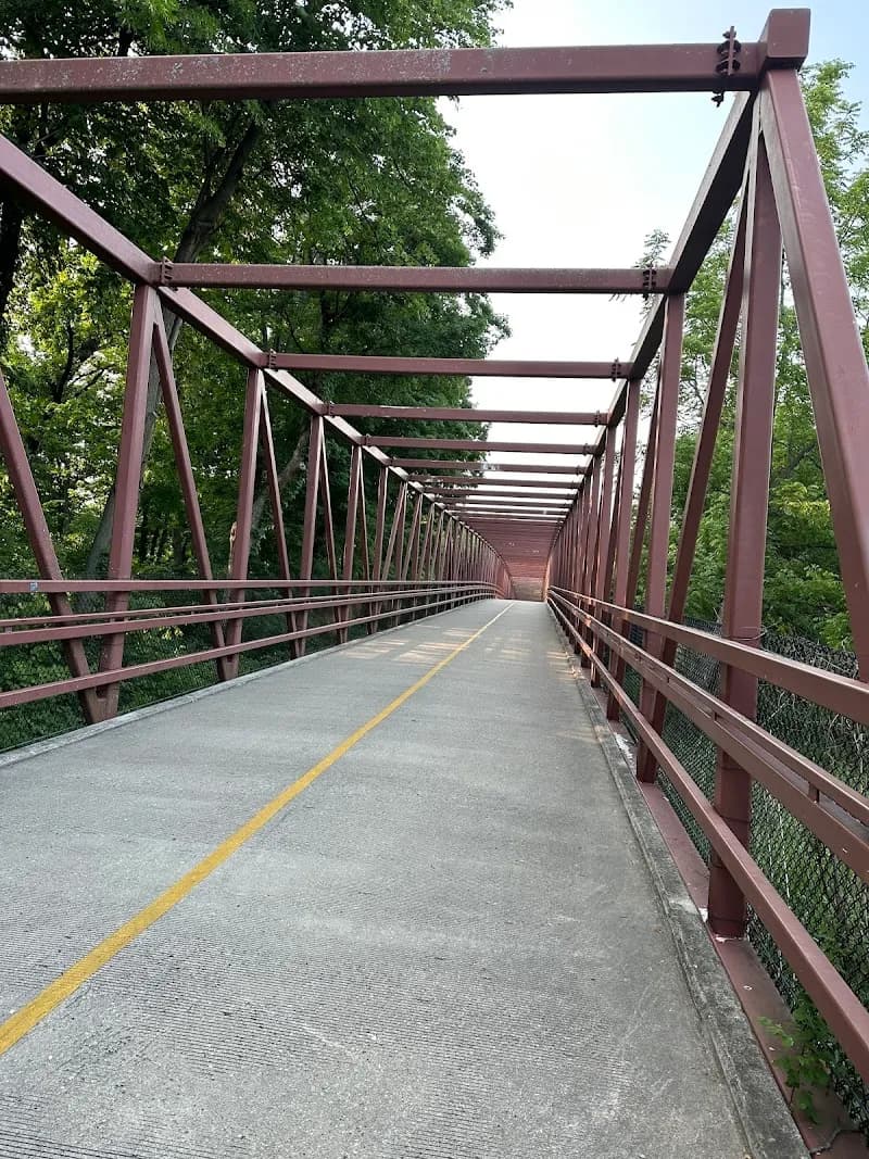 Busse Woods Bicycle Trail route in Schaumburg, IL
