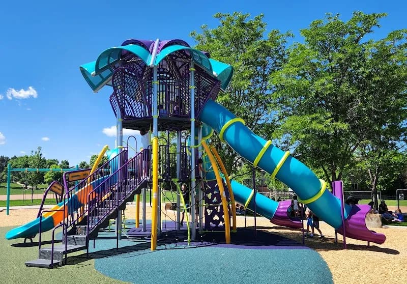View of Butterfield Crossing Park in Castle Rock, CO