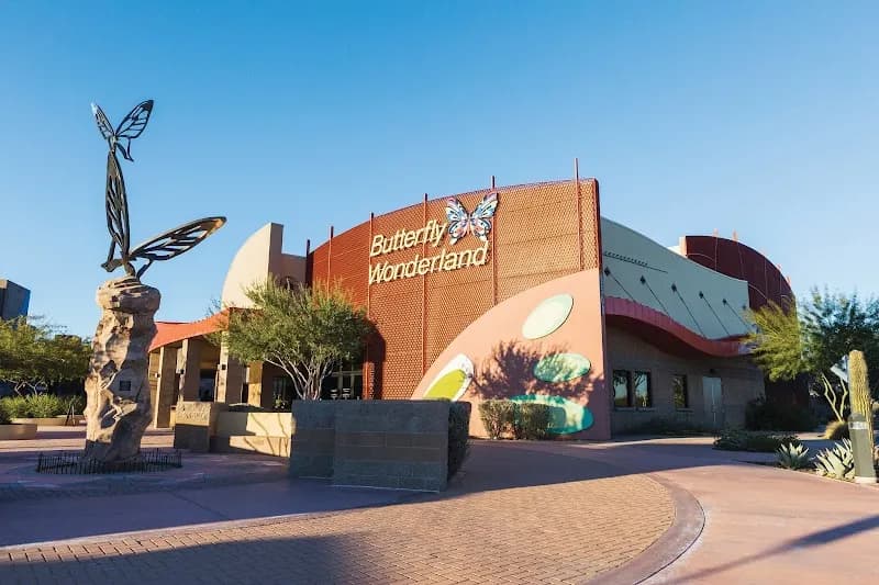 Butterfly Wonderland tourist attraction in Chandler, AZ