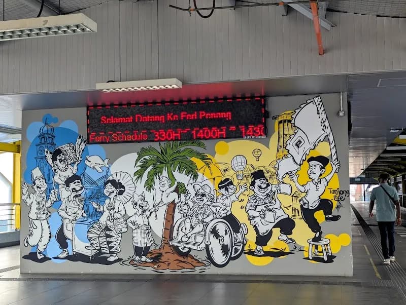 View of Butterworth Fish Market & Jetty Area in Butterworth, Penang