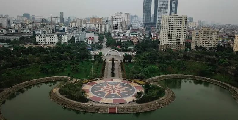 Công viên Cầu Giấy park in Từ Liêm, HN