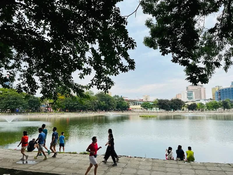 Công viên Thành Công park in Ba Đình, HN