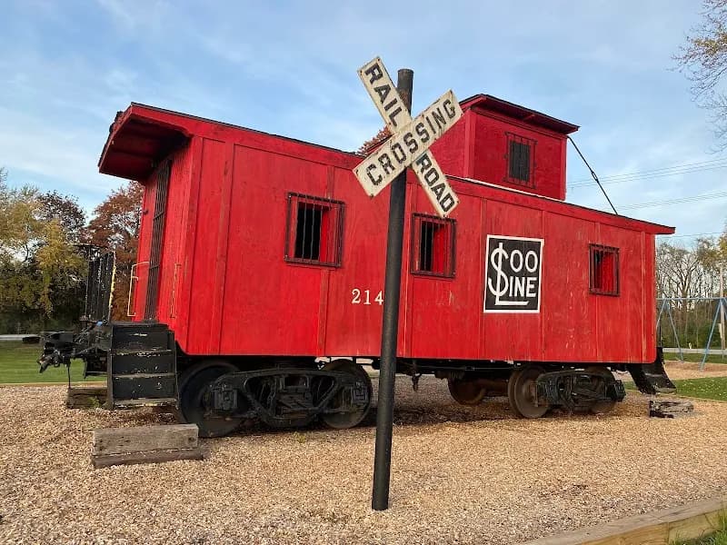 Caboose Park park in La Grange, IL