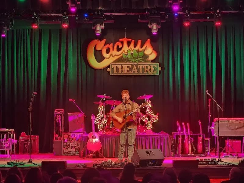 View of Cactus Theater in Lubbock, TX