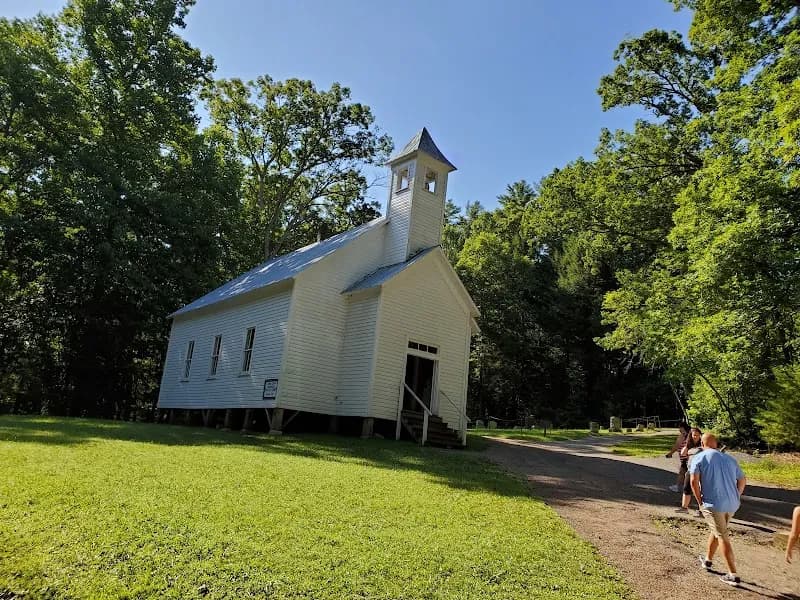 View of Cades Cove Loop Road in Walland, TN