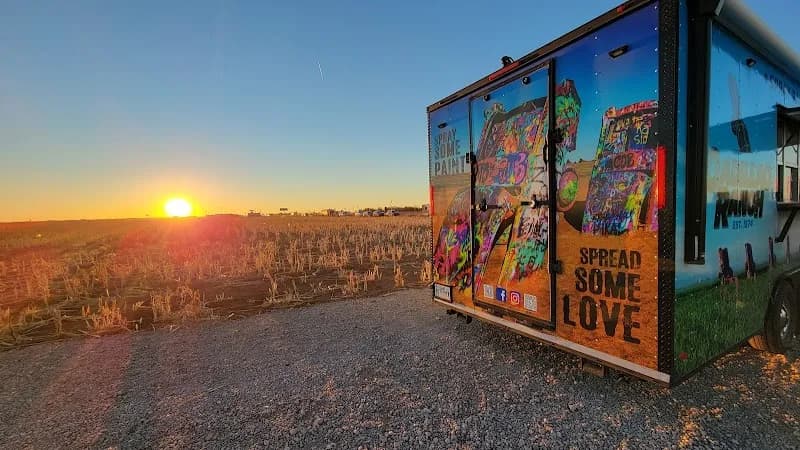 View of Cadillac Ranch in Amarillo, TX